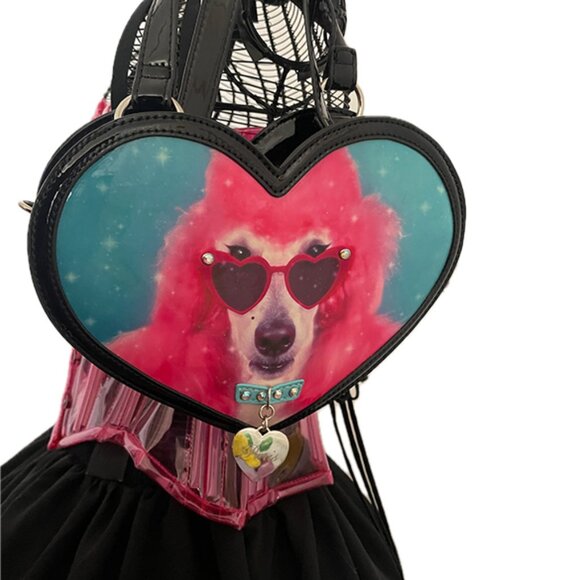 Dolls Kill Handbags - PUPPY LOVE HANDBAG DELIA*S BY DOLLS KILL